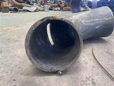 Codo resistente al desgaste termoformado al vacío